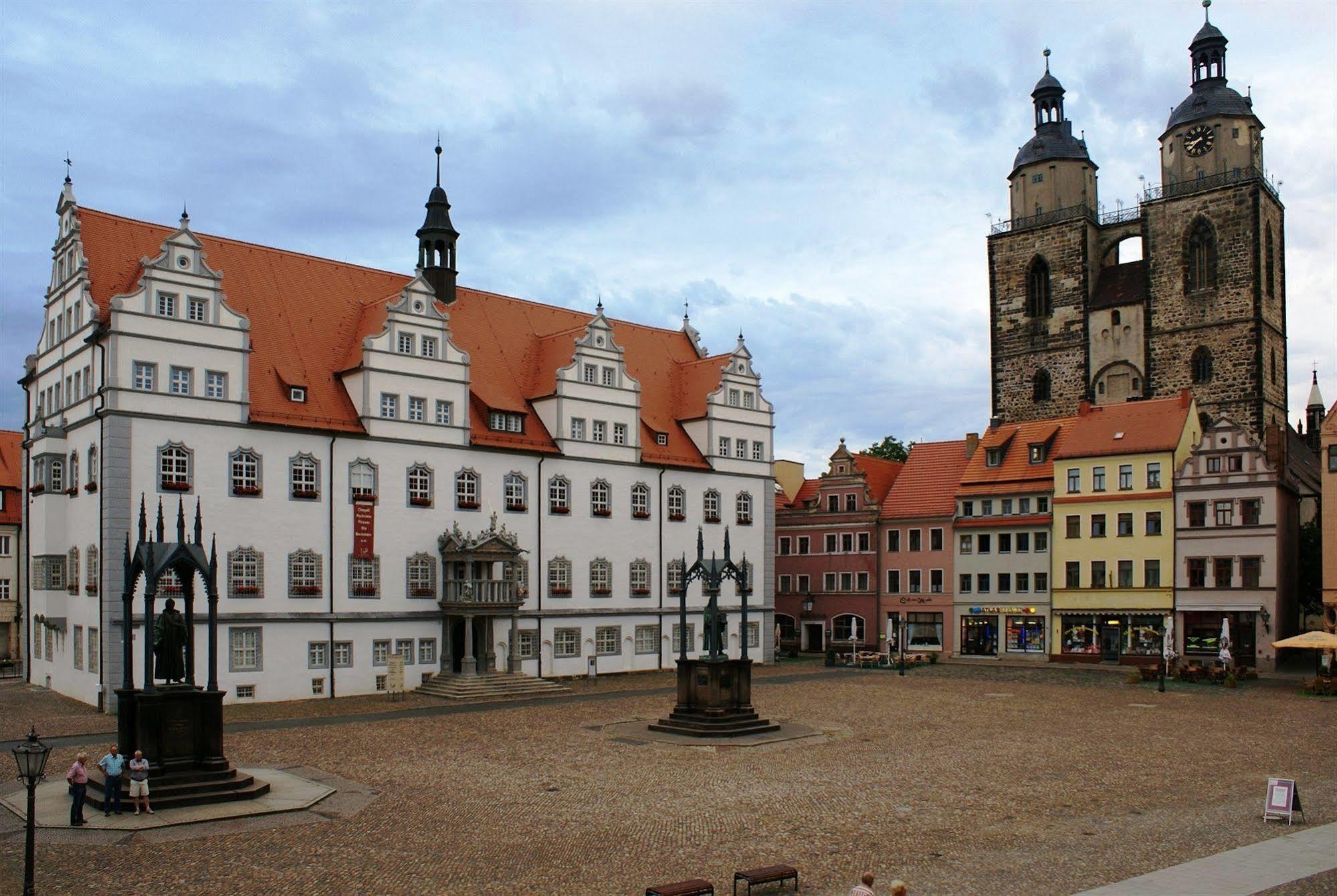 Ringhotel Schwarzer Baer Wittenberg Exteriér fotografie